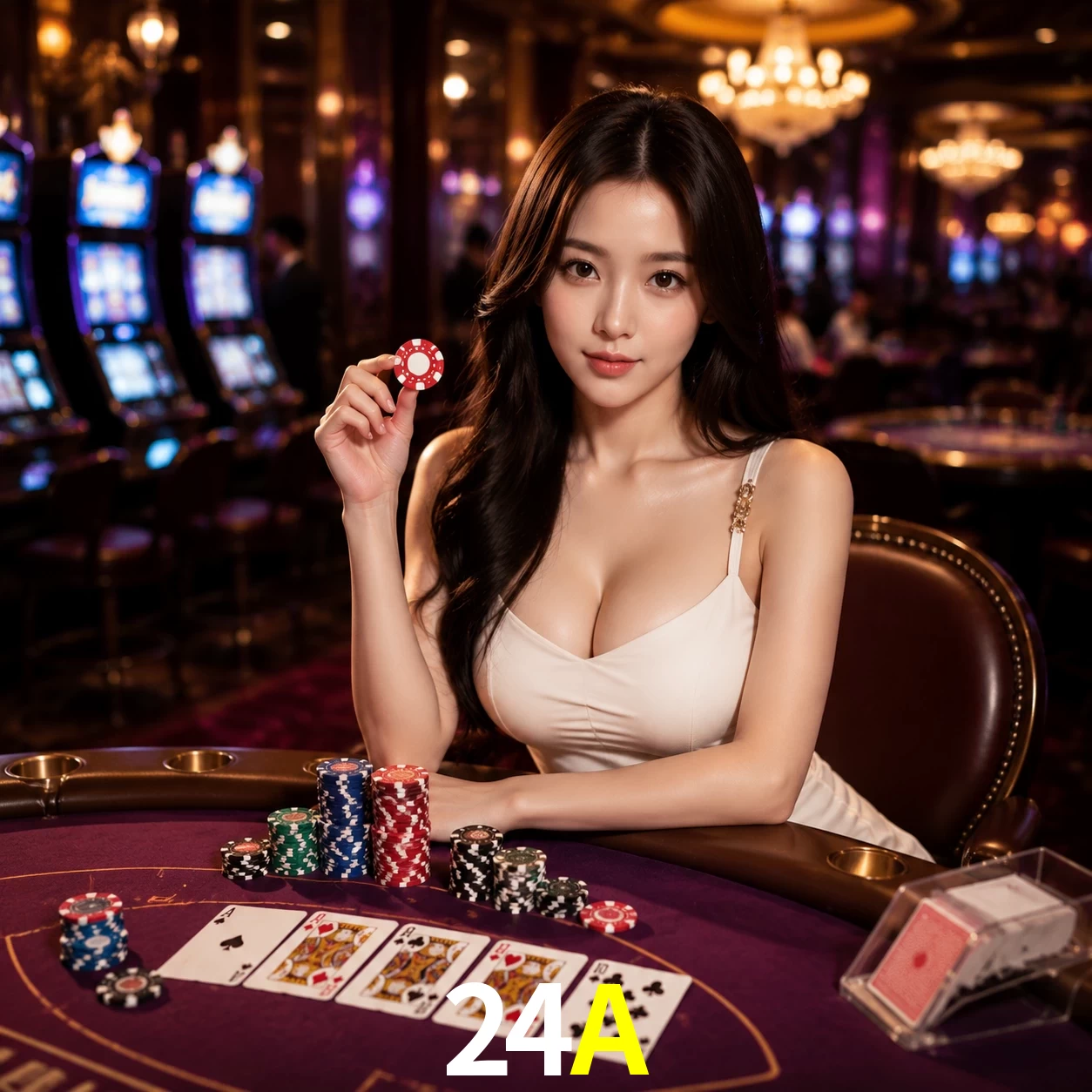 Cassino ao vivo 24A dealers